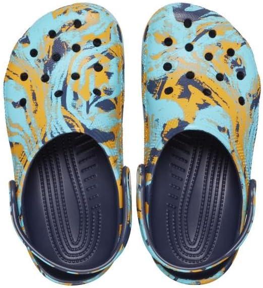 image:imageCrocs Boys Classic Graphic Monster Print ClogsNavyMulti
