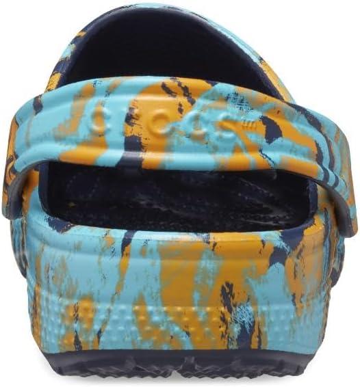 image:imageCrocs Boys Classic Graphic Monster Print ClogsNavyMulti