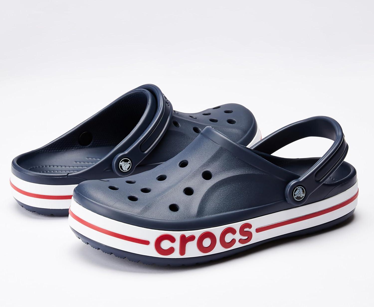 image:imageCrocs Boys Classic Graphic Monster Print ClogsNavyPepper