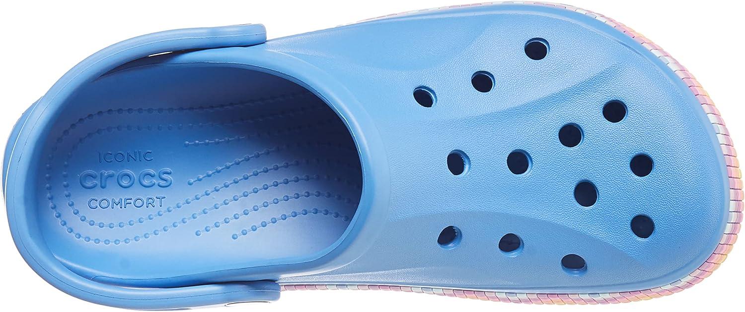 image:imageCrocs Boys Classic Graphic Monster Print ClogsPowder BlueMultin