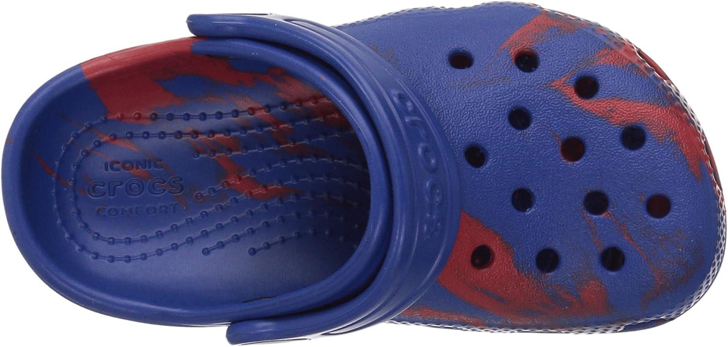 image:imageCrocs Boys Classic Graphic Monster Print ClogsRedBlue