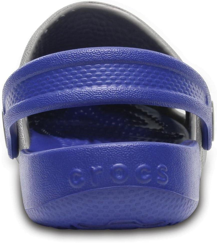 image:imageCrocs Boys Classic Graphic Monster Print ClogsSmokeCerulean Blue