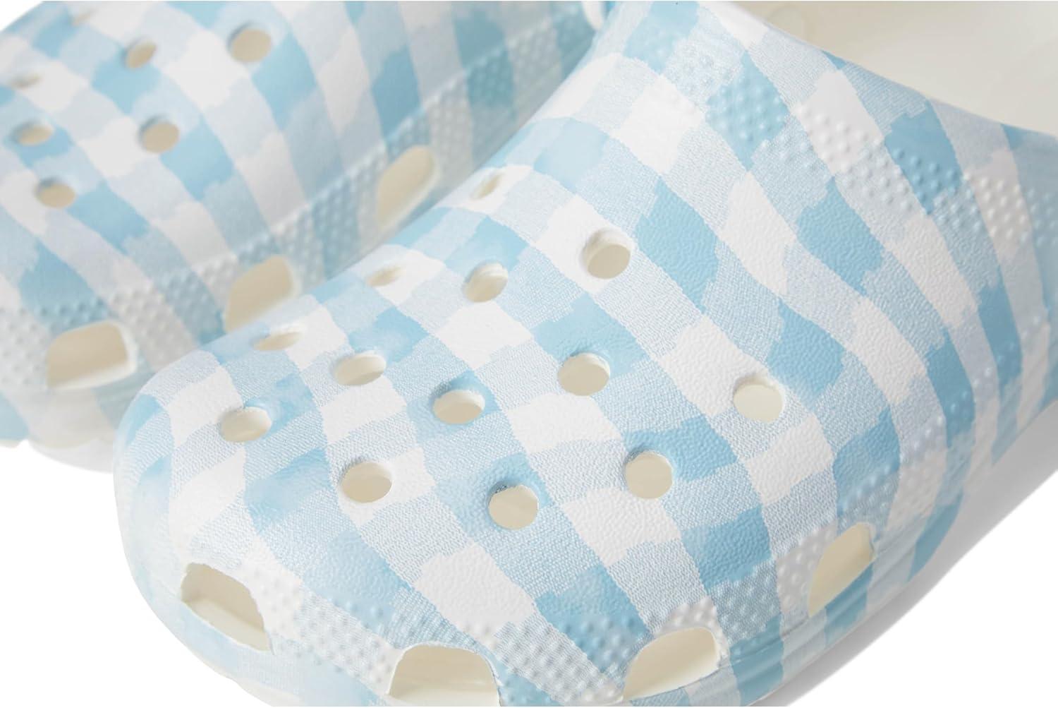 image:imageCrocs Boys Classic Graphic Monster Print ClogsWhiteBlue