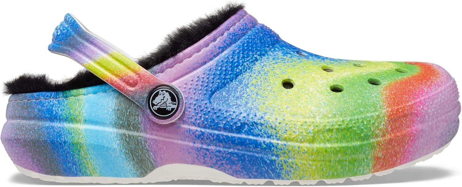 image:imageCrocs Boys Classic Graphic Monster Print ClogsWhiteMulti