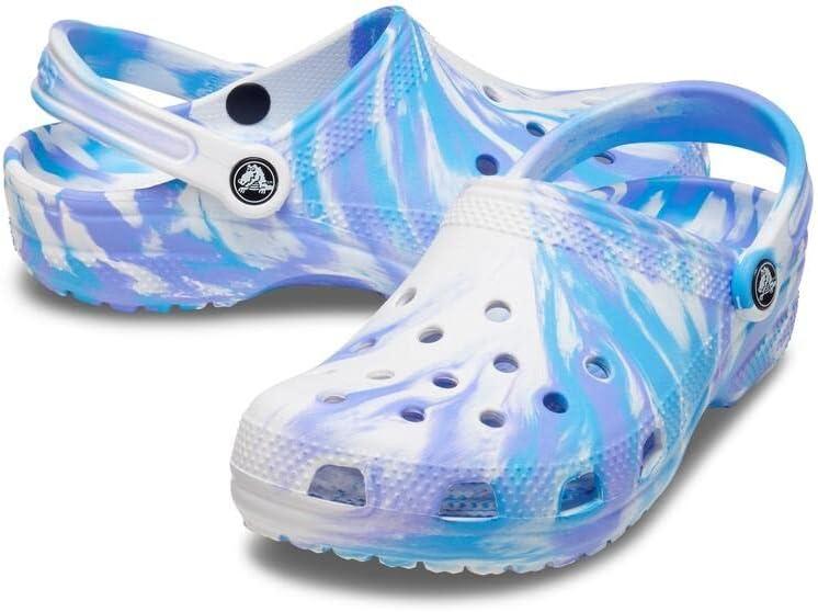 image:imageCrocs Boys Classic Graphic Monster Print ClogsWhiteOxygen