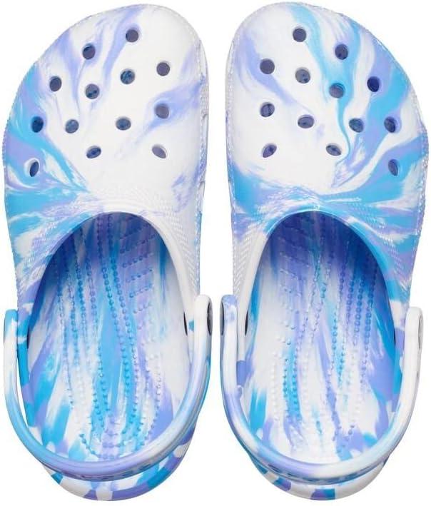 image:imageCrocs Boys Classic Graphic Monster Print ClogsWhiteOxygen