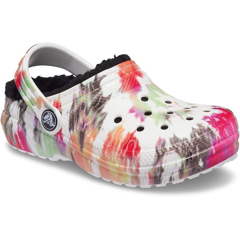 image:imageCrocs Boys Classic Graphic Monster Print ClogsBlotched Tie Dye