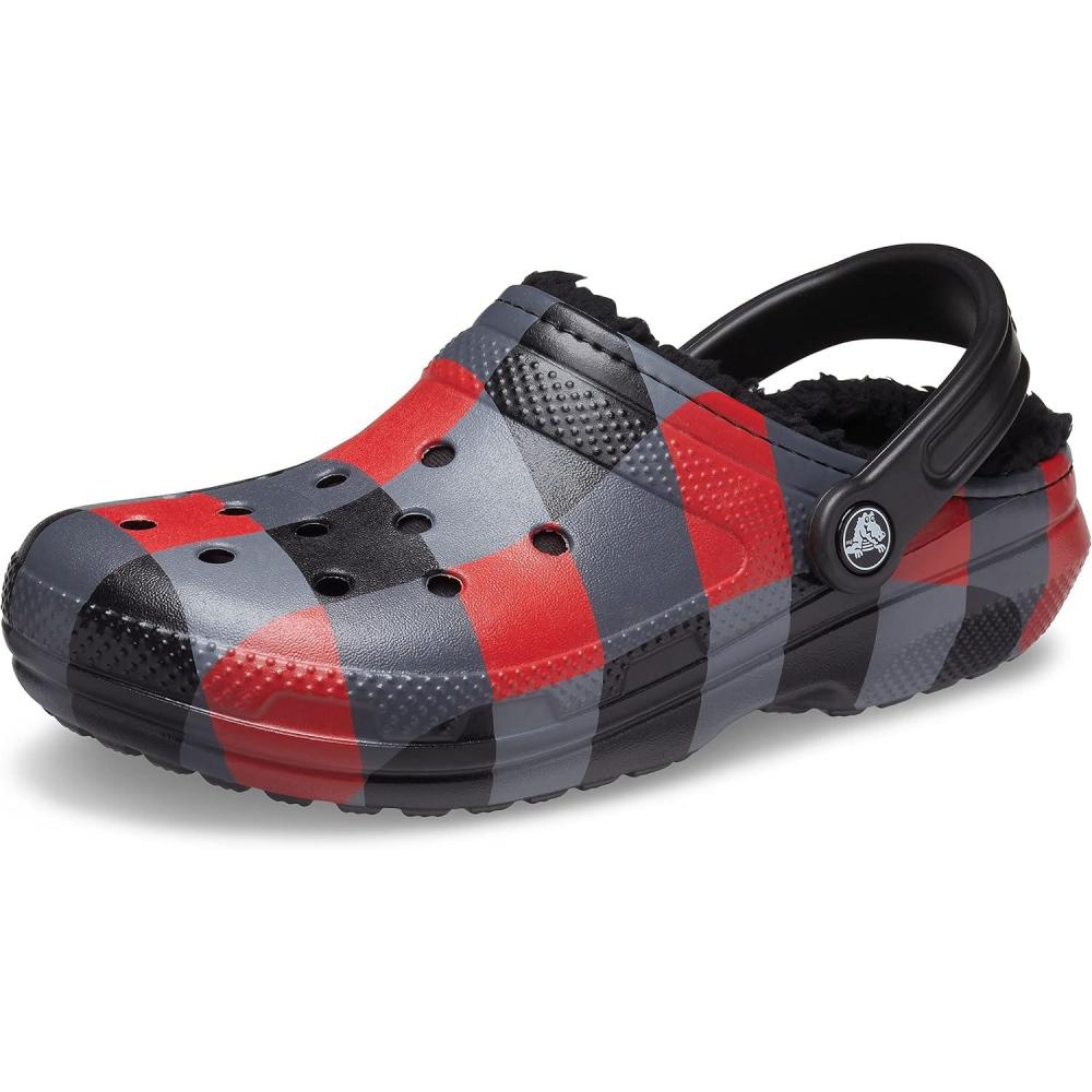 image:imageCrocs Boys Classic Graphic Monster Print ClogsBuffalo Plaid
