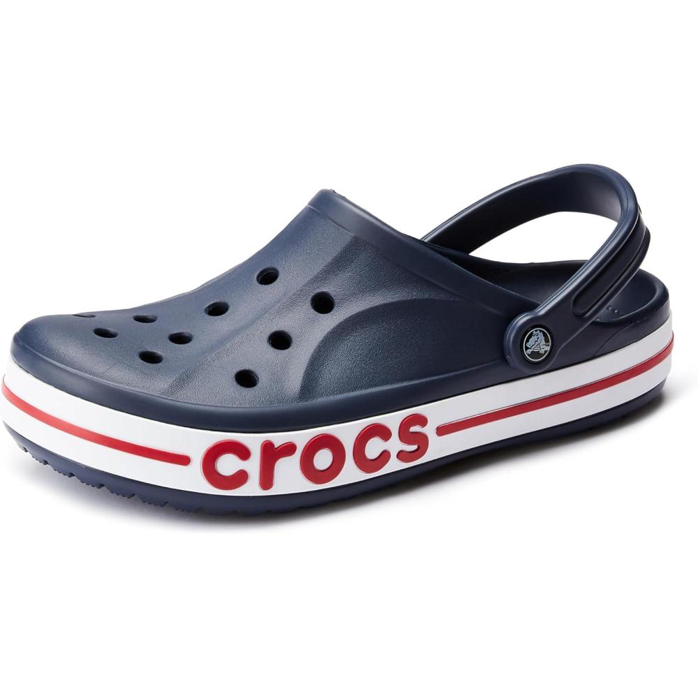 image:imageCrocs Boys Classic Graphic Monster Print ClogsNavyPepper
