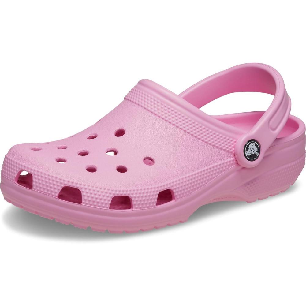 image:imageCrocs Boys Classic Graphic Monster Print ClogsPink Tweed