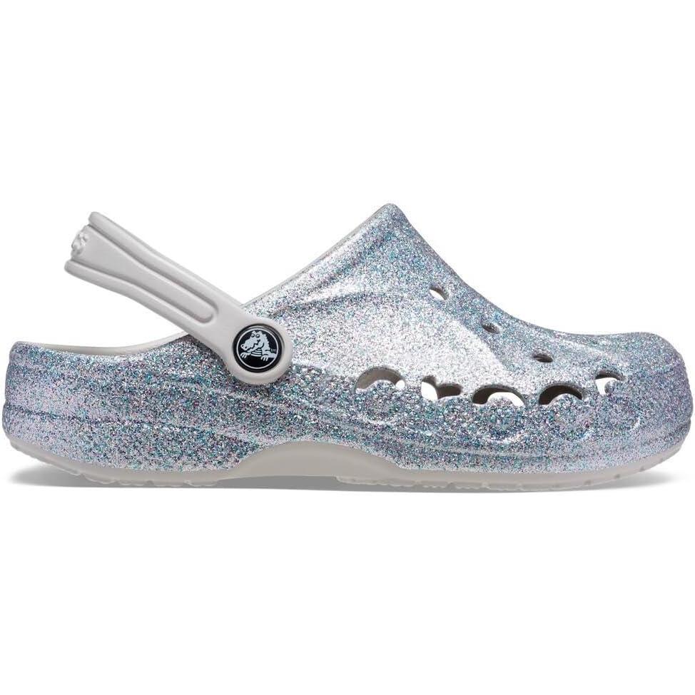 image:imageCrocs Boys Classic Graphic Monster Print ClogsSilver
