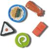 Crocs Boys’ Classic Graphic Monster Print Clogs(3-D Mini Sushi Party 5-Pack)