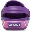 Crocs Boys’ Classic Graphic Monster Print Clogs(Amethyst)