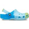 Crocs Boys’ Classic Graphic Monster Print Clogs(Arctic/Multi Ombre)