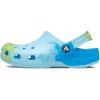 Crocs Boys’ Classic Graphic Monster Print Clogs(Arctic/Multi Ombre)