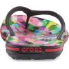 Crocs Boys’ Classic Graphic Monster Print Clogs(Black/Multi)