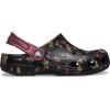 Crocs Boys’ Classic Graphic Monster Print Clogs(Black/Multi Ditsy Floral)