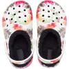 Crocs Boys’ Classic Graphic Monster Print Clogs(Blotched Tie Dye)