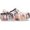 Crocs Boys’ Classic Graphic Monster Print Clogs(Blotched Tie Dye)