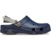Crocs Boys’ Classic Graphic Monster Print Clogs(Blue)