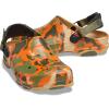Crocs Boys’ Classic Graphic Monster Print Clogs(Camo Tan/Multi)