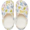 Crocs Boys’ Classic Graphic Monster Print Clogs(Chalk)