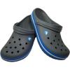 Crocs Boys’ Classic Graphic Monster Print Clogs(Charcoal/Ocean_n)