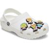 Crocs Boys’ Classic Graphic Monster Print Clogs(Chill Foods 5-Pack)