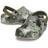 Crocs Boys’ Classic Graphic Monster Print Clogs(Cobblestone)
