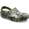 Crocs Boys’ Classic Graphic Monster Print Clogs(Cobblestone)