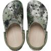 Crocs Boys’ Classic Graphic Monster Print Clogs(Cobblestone)