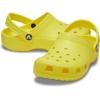 Crocs Boys’ Classic Graphic Monster Print Clogs(Cyber Yellow)