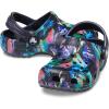 Crocs Boys’ Classic Graphic Monster Print Clogs(Deep Navy/Multi Dino)
