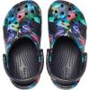 Crocs Boys’ Classic Graphic Monster Print Clogs(Deep Navy/Multi Dino)