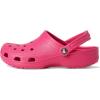 Crocs Boys’ Classic Graphic Monster Print Clogs(Dragon Fruit)