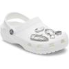 Crocs Boys’ Classic Graphic Monster Print Clogs(Elevated Silver Sport 5-Pack)