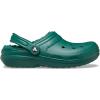 Crocs Boys’ Classic Graphic Monster Print Clogs(Emerald)