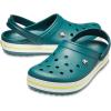 Crocs Boys’ Classic Graphic Monster Print Clogs(Evergreen Tennis Ball Green)