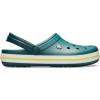 Crocs Boys’ Classic Graphic Monster Print Clogs(Evergreen Tennis Ball Green)
