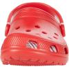 Crocs Boys’ Classic Graphic Monster Print Clogs(Flame)