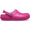 Crocs Boys’ Classic Graphic Monster Print Clogs(Fuchsia Fun)