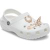 Crocs Boys’ Classic Graphic Monster Print Clogs(Gold and Gold)