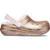Crocs Boys’ Classic Graphic Monster Print Clogs(Gold/Barely Pink)