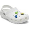 Crocs Boys’ Classic Graphic Monster Print Clogs(Happy Cheers)