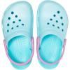 Crocs Boys’ Classic Graphic Monster Print Clogs(Ice Blue/Pool)