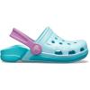 Crocs Boys’ Classic Graphic Monster Print Clogs(Ice Blue/Pool)