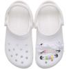 Crocs Boys’ Classic Graphic Monster Print Clogs(Lace Bead and Chain)