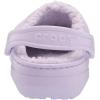 Crocs Boys’ Classic Graphic Monster Print Clogs(Lavender/Lavender)