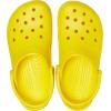 Crocs Boys’ Classic Graphic Monster Print Clogs(Lemon)