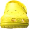 Crocs Boys’ Classic Graphic Monster Print Clogs(Lemon)